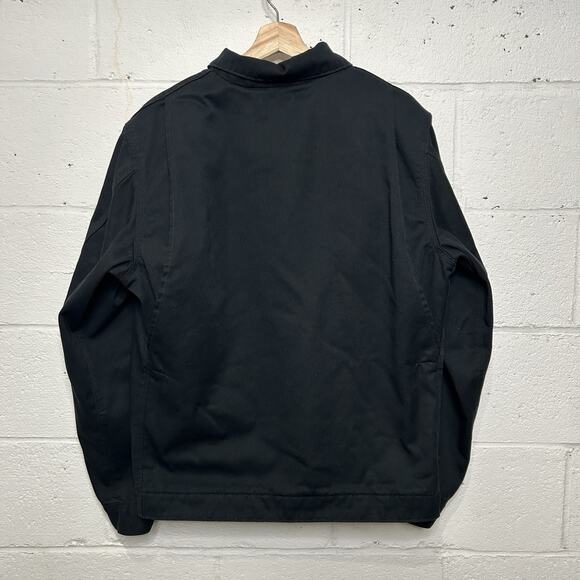 Carhartt Quilted Twill Detroit Work Jacket “Black” J293 - Picture 2 of 10